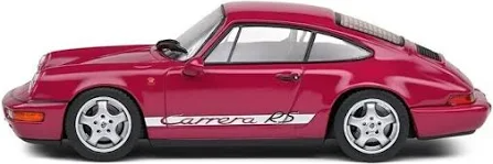 PORSCHE 964 RS STAR RUBY - SOLIDO 1/43