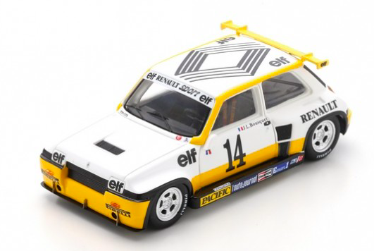 RENAULT R5 Turbo N°14 Championnat de France Production 1985 (500ex) - SPARK 1/43