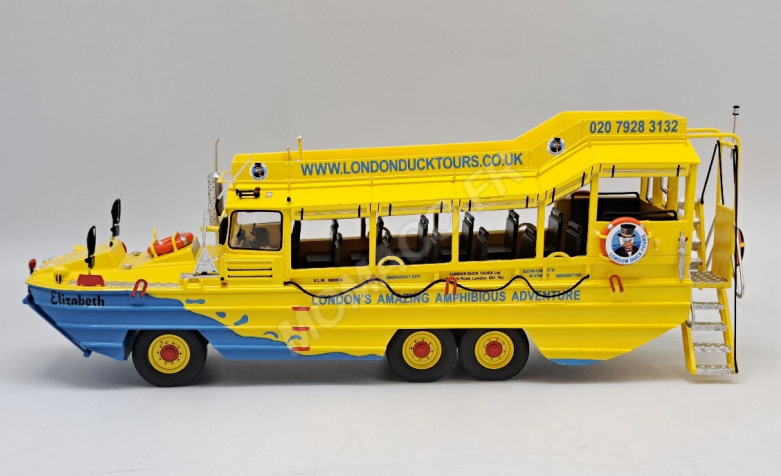 GMC DUKW LONDON DUCK TOURS PERFEX 1/43°