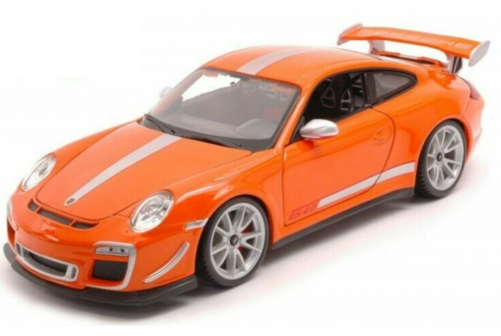 Voiture Miniature Porsche 911 GT3 RS 4.0 2011 Orange 1/18 - 155062224  MINICHAMPS