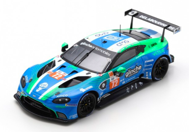 ASTON MARTIN Vantage AMR N°72 TF SPORT 24H Le Mans 2023 A. Robin - M. Robin - V. Hasse-Clot  - SPARK 1/43