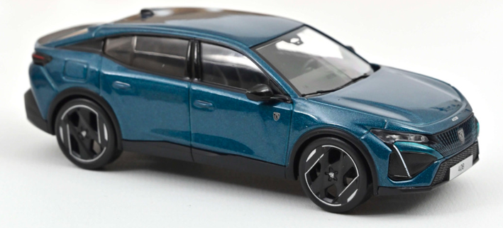 Peugeot 408 GT Hybrid 2023 Obsession Blue - Norev 1/43