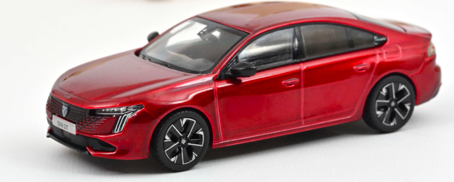 Peugeot 508 GT Hybrid 2023 Elixir Red - Norev 1/43