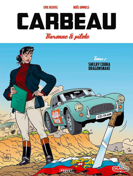 CARBEAU BARONNE ET PILOTE - TOME 2 SHELBY COBRA DRAGONSNAKE