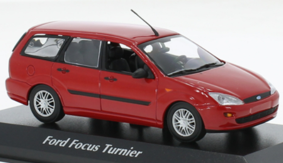 FORD FOCUS TURNIER ROUGE MAXICHAMPS 1/43°