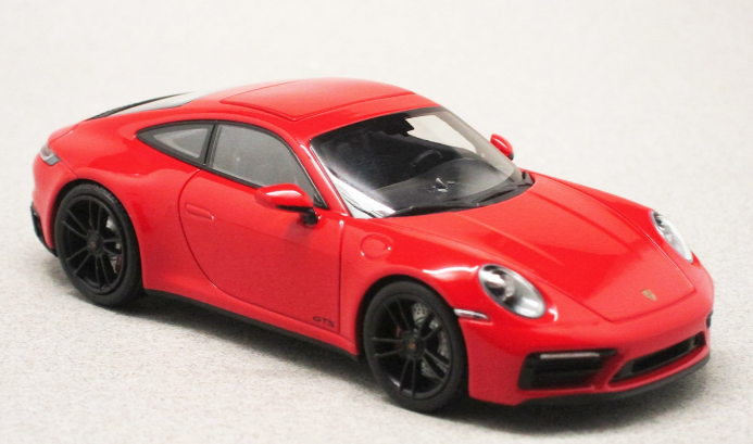 PORSCHE 911 992 CARRERA 4 GTS ROUGE MINICHAMPS 1/43°