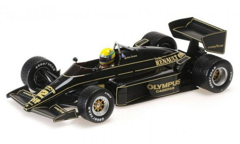 LOTUS RENAULT 98T AYRTON SENNA 1986 MINICHAMPS 1/18°