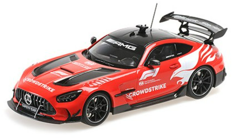 MERCEDES-BENZ AMG GT BLACK SERIES SAFETY CAR F1 2023 MINICHAMPS 1/18°