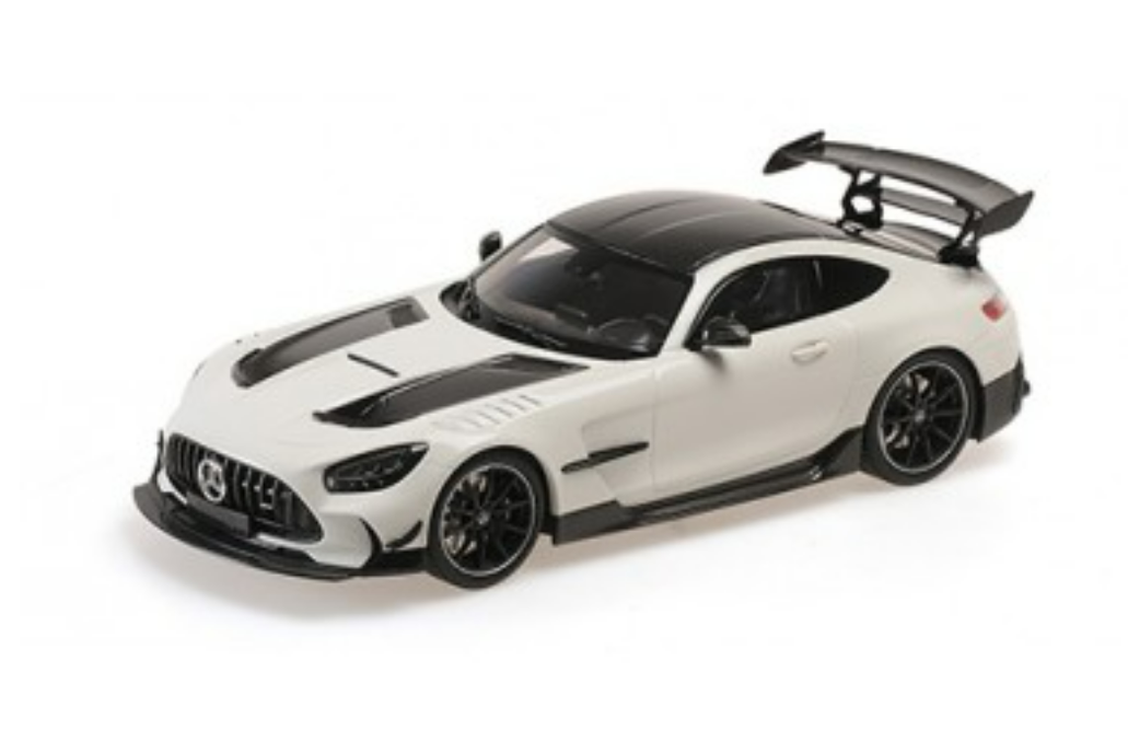 MERCEDES-BENZ AMG GT BLACK SERIES BLANC MINICHAMPS 1/18°