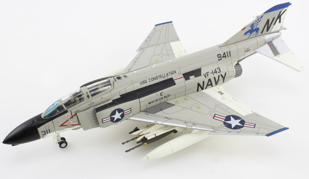 MCDONNELL DOUGLAS F-4B PHANTOM II PUKIN DOGS HOBBY MASTER 1/72°