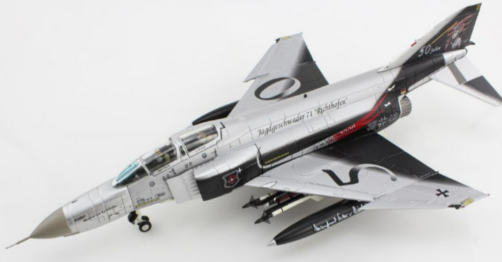 MCDONNEL DOUGLAS F-4F PHANTOM II LUFTWAFFE 50EME ANNIVERSAIRE HOBBY MASTER 1/72°