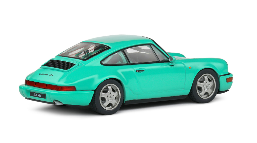 PORSCHE 911 964 RS CLUBSPORT MINT GREEN SOLIDO 1/43°