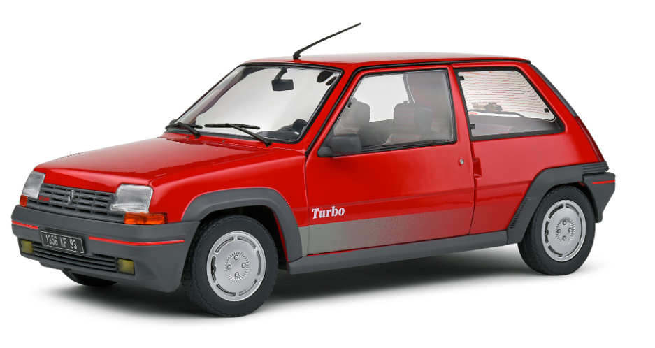 RENAULT 5 GT TURBO ROUGE SOLIDO 1/18°