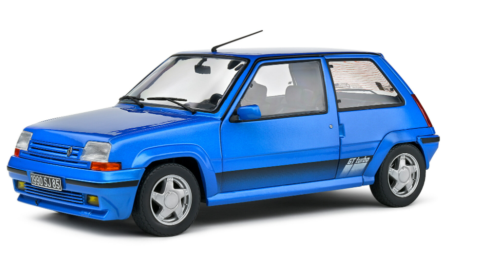 RENAULT 5 GT TURBO BLEU SOLIDO 1/18°