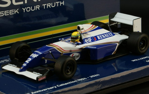 WILLIAMS RENAULT FW16 AYRTON SENNA GP SAINT MARIN 1994 MINICHAMPS 1/43°