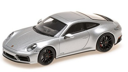 PORSCHE 911 992 CARRERA 4 GTS GRIS MINICHAMPS 1/43°