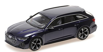 AUDI RS6 AVANT VIOLET MINICHAMPS 1/43°