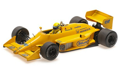 LOTUS HONDA 99T AYRTON SENNA VAINQUEUR GP MONACO 1987 MINICHAMPS 1/18°