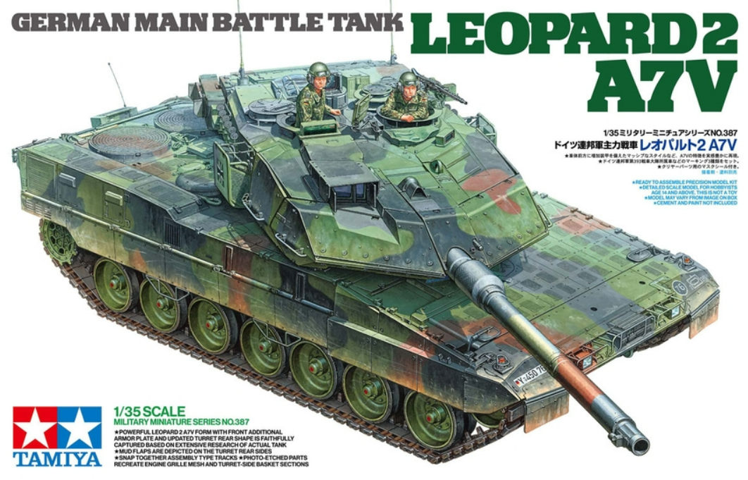 LEOPARD 2 A7V TAMIYA