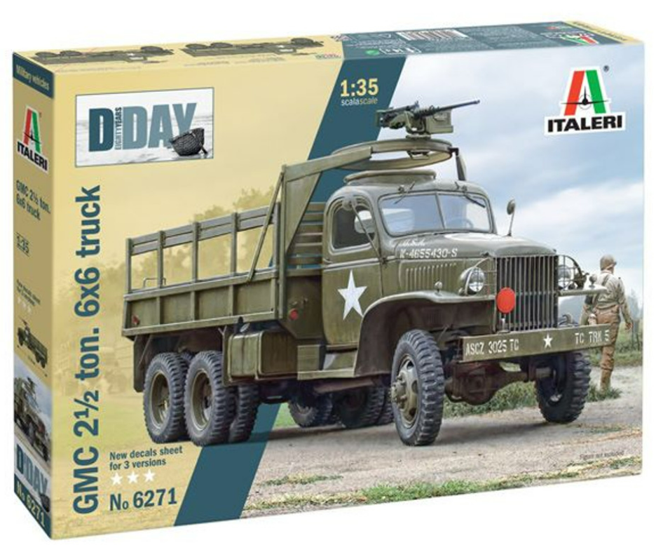 GMC 2.5 6X6 ITALERI