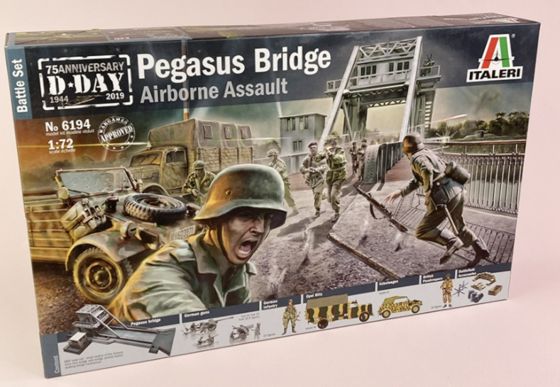 PEGASUS BRIDGE AIRBORNE ASSAULT ITALERI