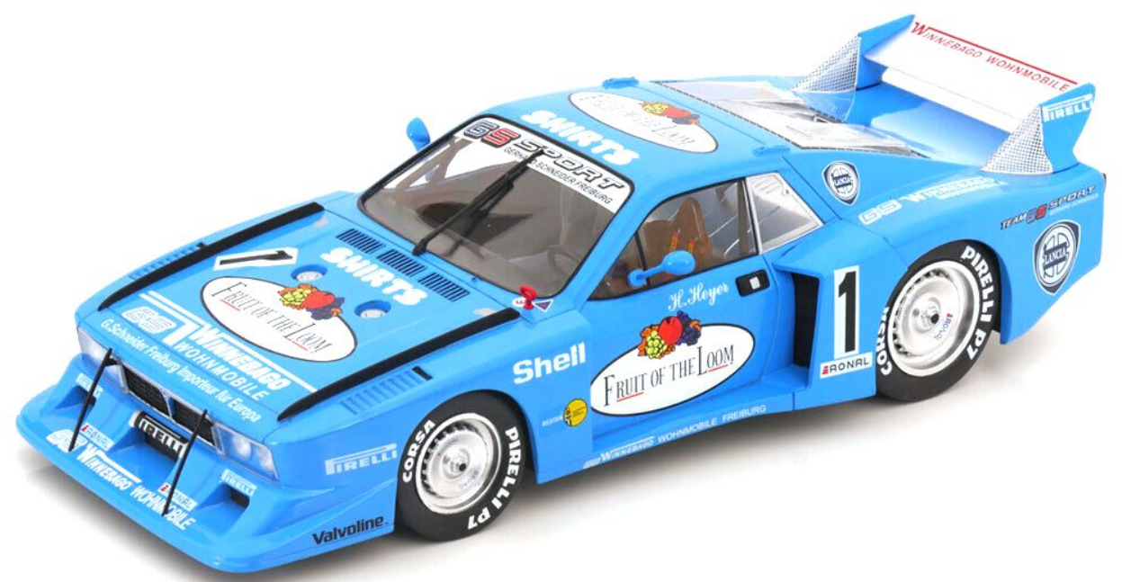 LANCIA BETA MONTE CARLO GROUPE 5 HEYER #1 NURBURGRING SUPERSPRINT 1981 MODELCAR 1/18°