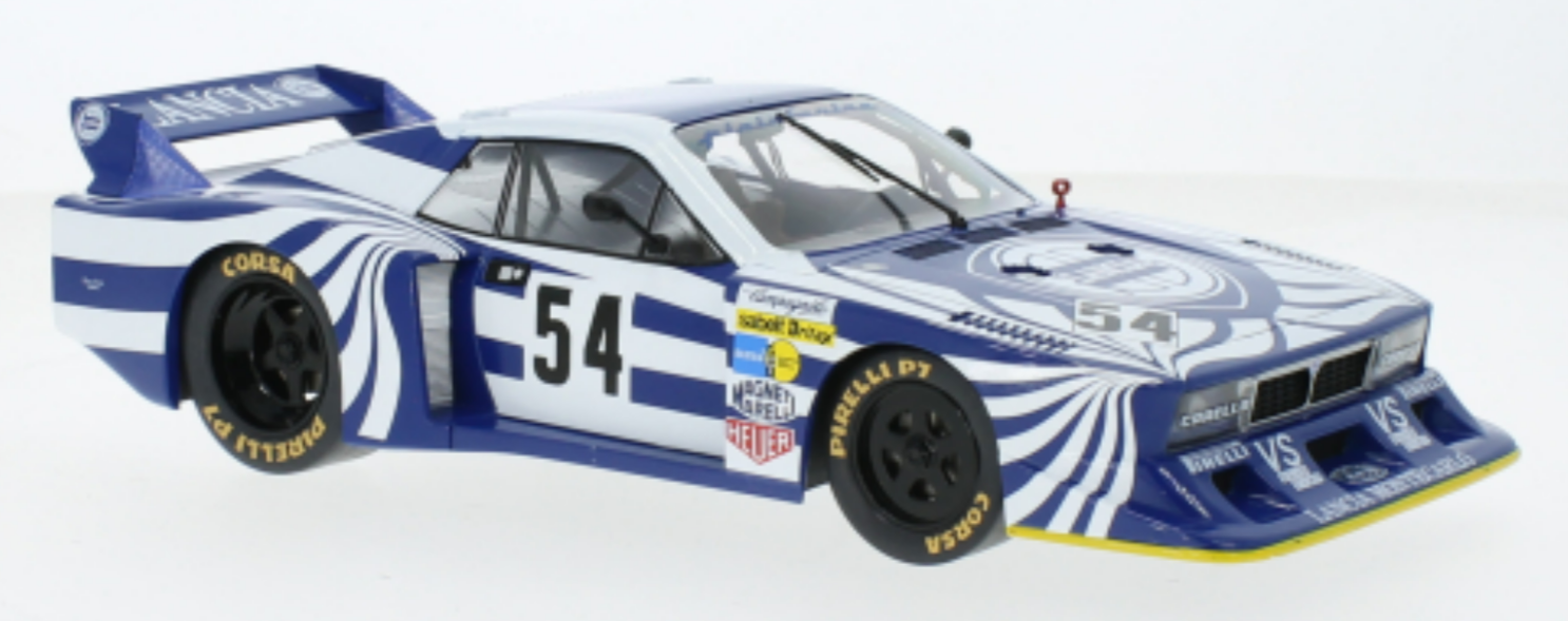 LANCIA BETA MONTE CARLO GROUPE 5 ROHRL - ALBORETO #54 6H SILVERSTONE 1980 MODELCAR 1/18°