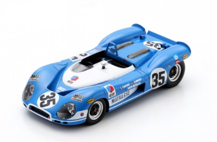 MATRA MS650 12H SEBRING 1970 N°35 SPARK 1/43°