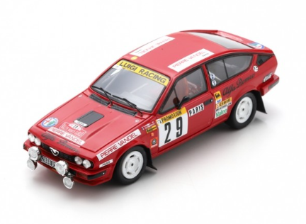 ALFA ROMEO GTV6 15th MONTE CARLO 1983 SPARK 1/43°