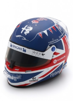 CASQUE VALTTERI BOTTAS GP SILVERSTONE 2023 SPARK 1/5°