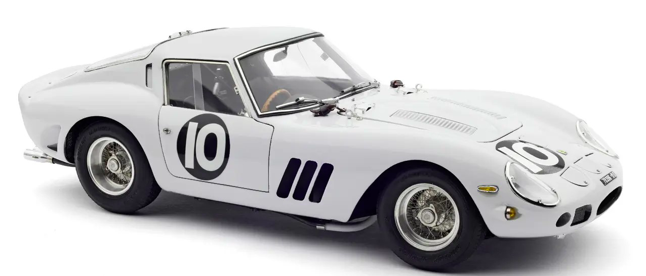 CMC Ferrari 250 GTO, Tourist Trophy 1962, Graham Hill, n°10 - CMC 1/18