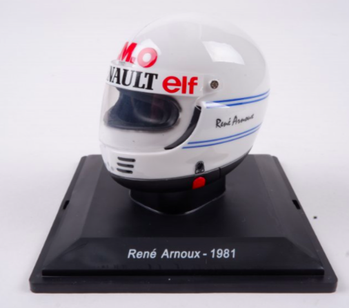 RENÉ ARNOUX HELMET 1981 - SPARK 1/5