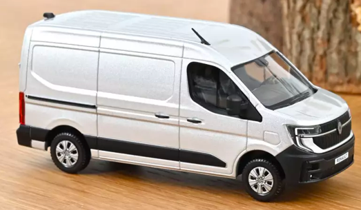 Renault Master E-Tech 100% Electric 2024 Argent - Norev 1/43