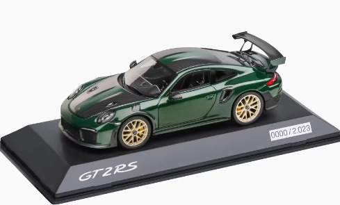 PORSCHE 911 TYPE 991 GT2 RS VERT OAK 2018 SPARK 1/43°