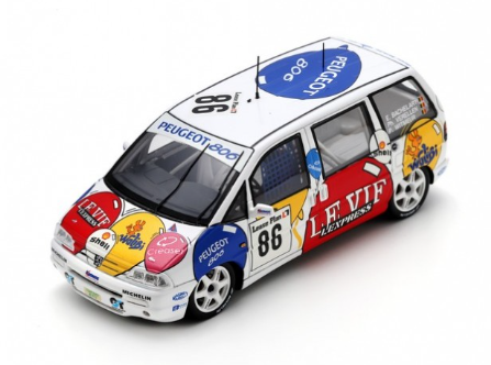 PEUGEOT 806 24H DE SPA 1995 SPARK 1/43°