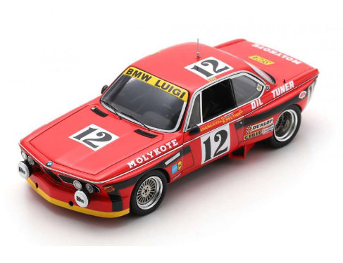 BMW 3.0 CSI WINNER 24H SPA 1974 SPARK 1/43° XHENCEVAL / PELTIER / DIEUDONNE