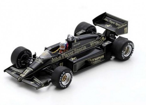 LOTUS 97T N°11 VAINQUEUR GP SAN MARIN 1985 DE ANGELIS SPARK 1/43°