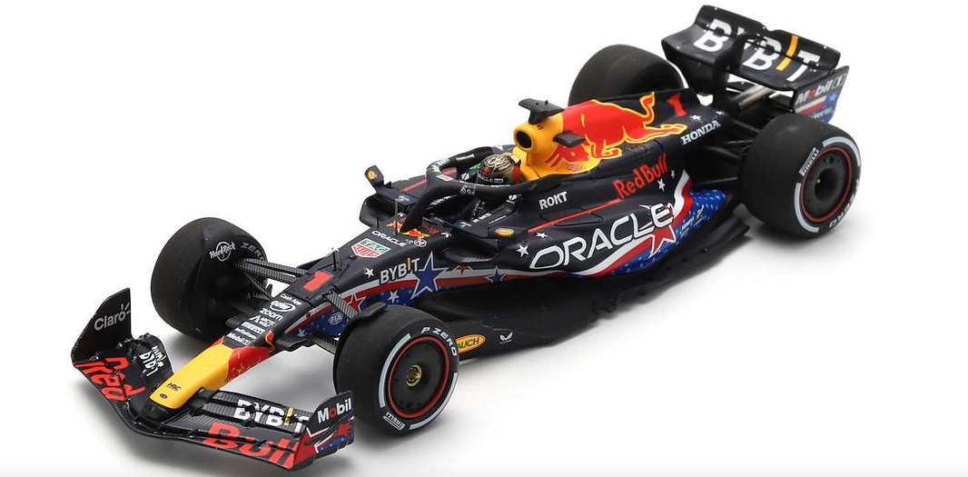 RED BULL RB19 WINNER USA GP 2023 SPARK 1/43°