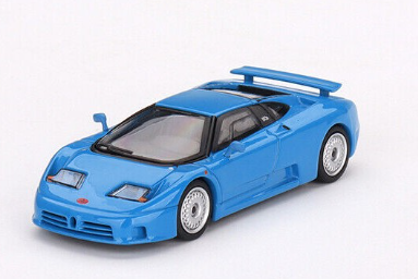 BUGATTI EB110 1993 BLEU MINI GT 1/64