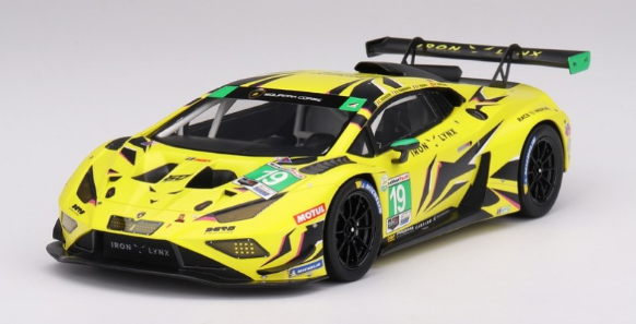 LAMBORGHINI HURACAN GT3 EVO2 N°19 24H DAYTONA 2023 TOP SPEED 1/18°