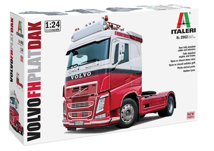 VOLVO FH PLAT DAK ITALERI 1/24°