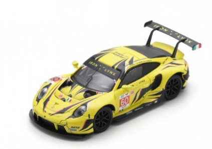 PORSCHE 911 RSR IRON LYNX LE MANS 24H 2023 SPARK 1/64°