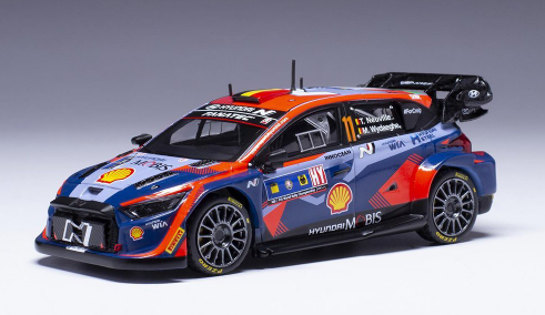 HYUNDAI I20N NEUVILLE EUROPE CENTRALE 2023 IXO 1/43