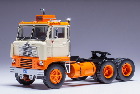 WHITE 7400 - 1960 ORANGE IXO 1/43°