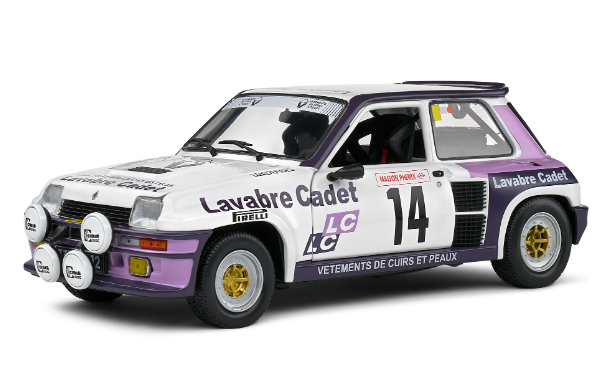 RENAULT 5 TURBO LYON - CHARBONNIERES 1983  D.AURIOL / P.NOUAILLE