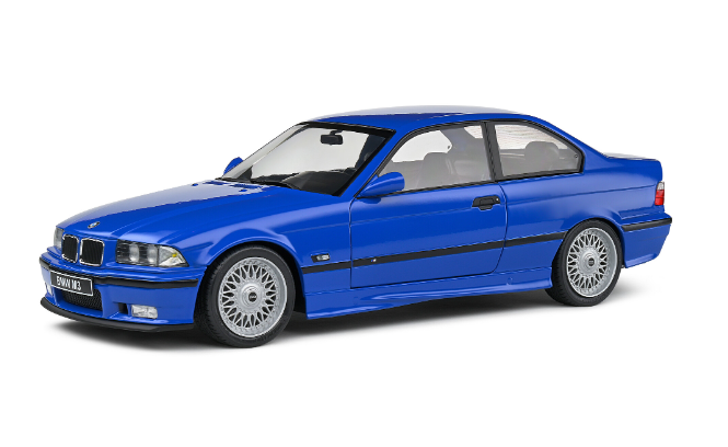 BMW M3 E36 BLEU SANTORIN 1996 SOLIDO 1/18°