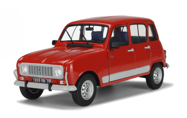 RENAULT 4 GTL CLAN 1978 RED SOLIDO 1/12°