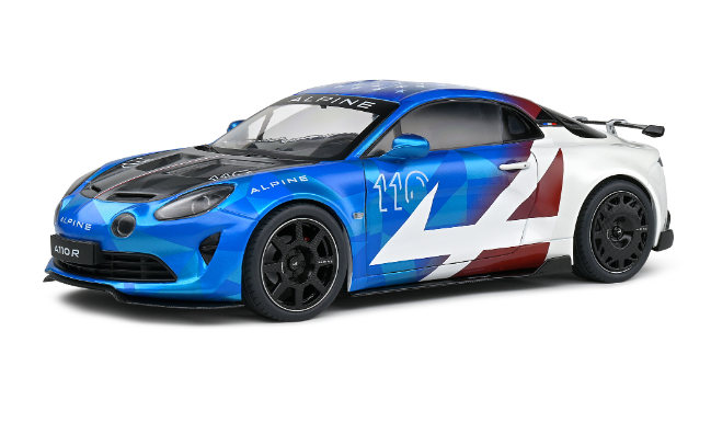 ALPINE A110 R US RACING 2024 SOLIDO 1/18°