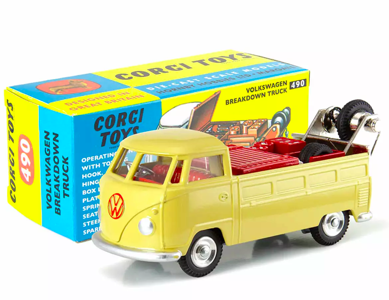 REEDITION : VW Combi Dépanneuse n°490 - CORGI 1/43