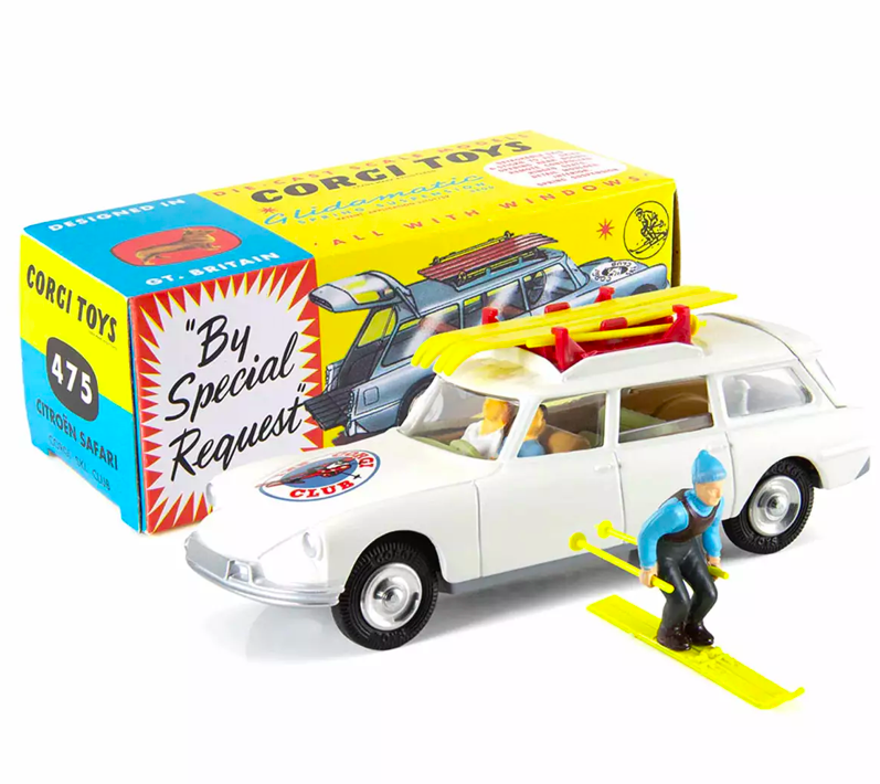 REEDITION : Citroën Safari Corgi Ski Club n°475 - CORGI 1/43